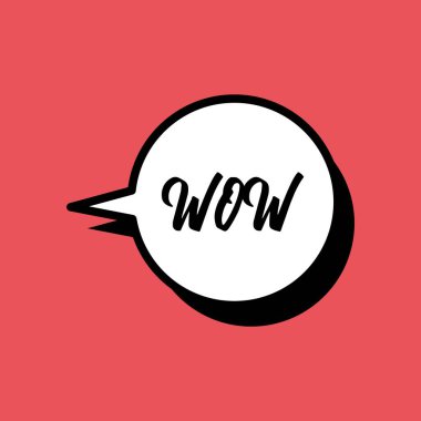 Vay be iletişim cümlesiyle karalama konuşma balonu çiz