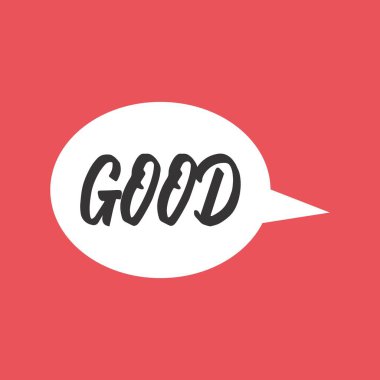 İyi bir iletişim cümlesiyle karalama konuşma balonu çiz