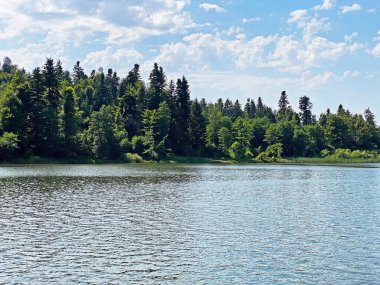 Licanka, Fuzine - Gorski kotar, Hırvatistan (Umjetno akumulacijsko jezero Bajer na rijeci Licanki ili Bajersko jezero, Fuzine - Gorski kotar, Hrvatska)