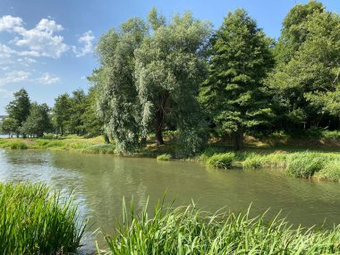 Licanka, Fuzine - Gorski kotar, Hırvatistan (Umjetno akumulacijsko jezero Bajer na rijeci Licanki ili Bajersko jezero, Fuzine - Gorski kotar, Hrvatska)
