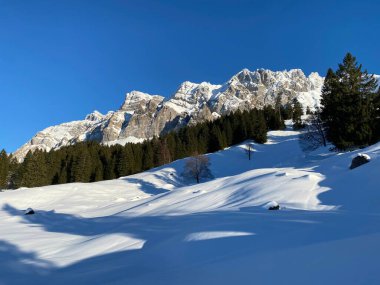 Schwaegalp dağ geçidi, Apenzell Ausserrhoden Kantonu, İsviçre (Schweiz)
