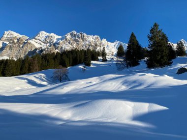 Schwaegalp dağ geçidi, Apenzell Ausserrhoden Kantonu, İsviçre (Schweiz)