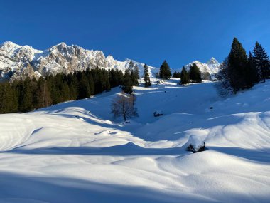 Schwaegalp dağ geçidi, Apenzell Ausserrhoden Kantonu, İsviçre (Schweiz)