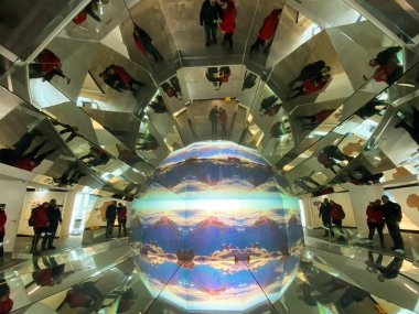 Saentis Dağı - Santis zirvesinde etkileşimli deneyimler dünyası (Saentis die interaktive Erlebniswelt auf dem Saentisgipfel) - Appenzell Innerrhoden Kantonu, İsviçre (Schweiz)