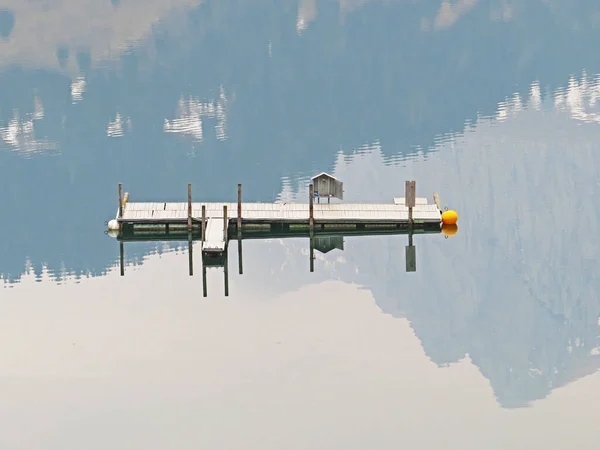 Giornata Nuvolosa Nel Tardo Inverno Sul Lago Waegitalersee Wagitalersee Nella — Foto Stock