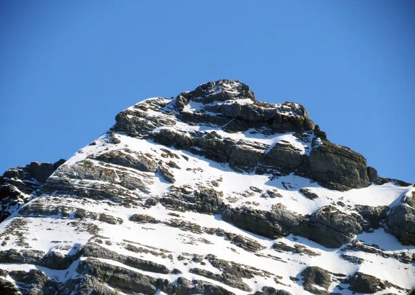 Cima Alpina Usser Furberg Usser Fuerberg 2605 Nella Catena Montuosa — Foto Stock