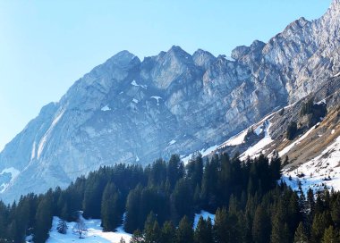 Klontalersee (Kloentalersee) gölü ve Klontal alp vadisi - Glarus Kantonu, İsviçre / Schweiz
