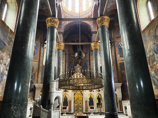Orthodox Church Saint George Church George Saborna Crkva Svetog Velikomucenika — Stock Photo, Image