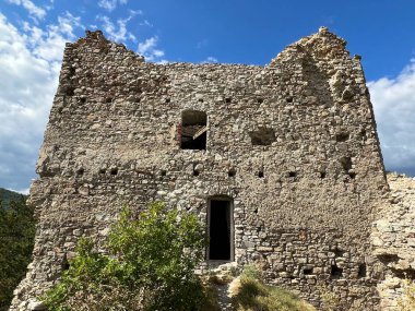 Old town Velika or Old town of Velicki - Papuk nature park, Velika - Slavonia, Croatia (Stari grad Velika ili Velicki stari grad - Park prirode Papuk, Velika - Slavonija, Hrvatska)