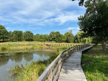 Significant landscape of Sovsko Lake or Blue eye of Slavonia, Sovski Dol - Caglin, Croatia (Znacajni krajobraz Sovsko jezero ili Modro oko Slavonije - Caglin, Hrvatska)