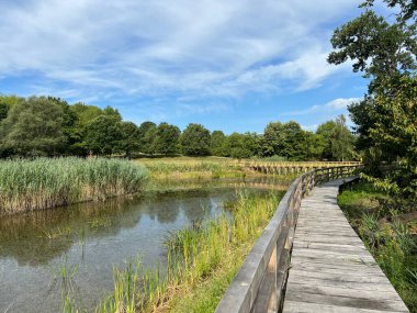 Significant landscape of Sovsko Lake or Blue eye of Slavonia, Sovski Dol - Caglin, Croatia (Znacajni krajobraz Sovsko jezero ili Modro oko Slavonije - Caglin, Hrvatska)