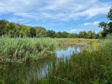 Significant landscape of Sovsko Lake or Blue eye of Slavonia, Sovski Dol - Caglin, Croatia (Znacajni krajobraz Sovsko jezero ili Modro oko Slavonije - Caglin, Hrvatska)
