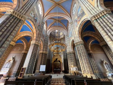 The Dakovo Cathedral or Cathedral basilica of St. Peter - Djakovo, Croatia (Djakovacka katedrala Svetog Petra u neoromanickom stilu ili Katedrala bazilika Svetog Petra, Djakovo - Slavonija, Hrvatska)