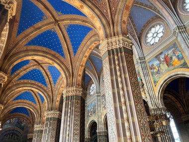 The Dakovo Cathedral or Cathedral basilica of St. Peter - Djakovo, Croatia (Djakovacka katedrala Svetog Petra u neoromanickom stilu ili Katedrala bazilika Svetog Petra, Djakovo - Slavonija, Hrvatska)