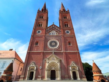 The Dakovo Cathedral or Cathedral basilica of St. Peter - Djakovo, Croatia (Djakovacka katedrala Svetog Petra u neoromanickom stilu ili Katedrala bazilika Svetog Petra, Djakovo - Slavonija, Hrvatska)