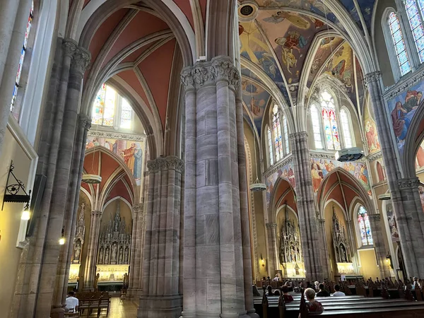 Cathedral Peter Paul Cathedral Saints Peter Paul Osijek Slavonia Croatia — Stock Photo, Image