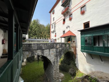Sneznik Şatosu, Schloss Schneeberg - Stari trg pri Lozu, Slovenya (Grad Sneznik veya Dvorac Sneznik - Stari trg pri Lozu, Slovenija)