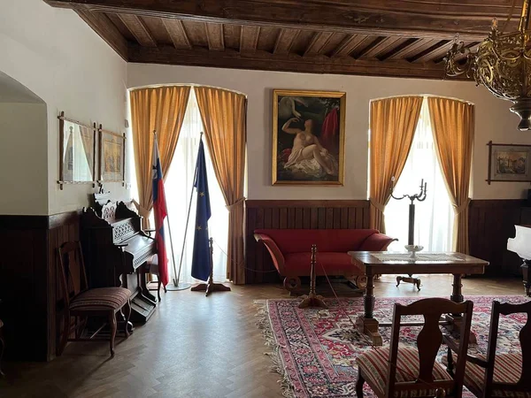 Sneznik Castle Museum Stari Trg Pri Lozu Slovenija Muzej Grad — стокове фото