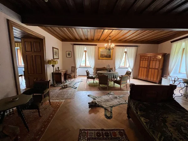 Sneznik Castle Museum Stari Trg Pri Lozu Slovenia Muzej Grad — 스톡 사진