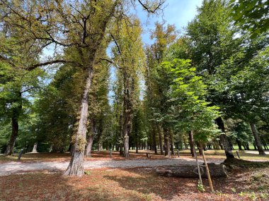 Sneznik Kalesi Parkı - Stari Trg pri Lozu, Slovenya (Park ob gradu Sneznik ali Grajski park Sneznik - Stari Trg pri Lozu, Slovenija)