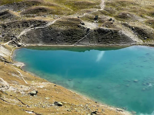 Joeriseen Joriseen Groupe Lacs Alpins Situé Chaîne Montagnes Des Alpes — Photo