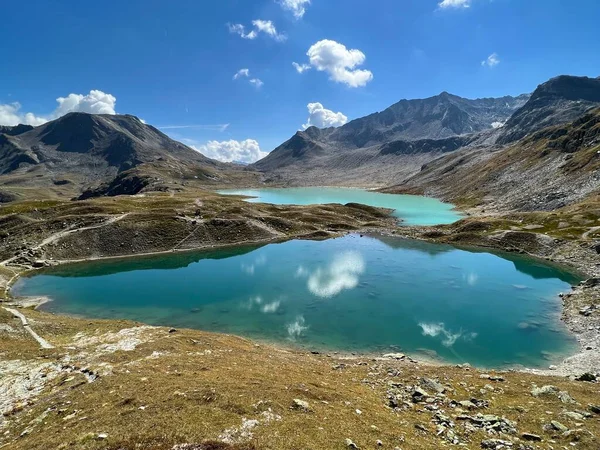 Joeriseen Joriseen Grupo Lagos Alpinos Situados Cordillera Los Alpes Silvretta —  Fotos de Stock