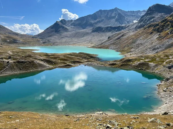 Joeriseen Joriseen Grupo Lagos Alpinos Situados Cordillera Los Alpes Silvretta —  Fotos de Stock