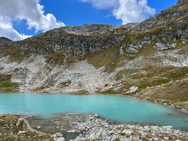 Joeriseen Joriseen Group Alpine Lakes Located Silvretta Alps Mountain Range — Φωτογραφία Αρχείου