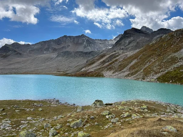 Joeriseen Joriseen Grupo Lagos Alpinos Situados Cordillera Los Alpes Silvretta —  Fotos de Stock