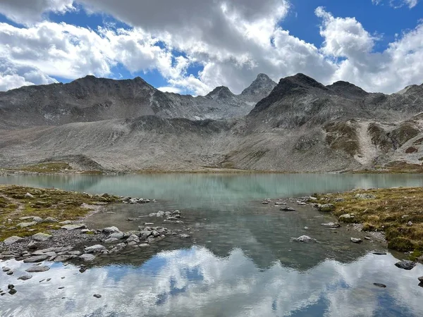 Jriseen Joeriseen Joriseen Grupo Lagos Alpinos Localizados Cordilheira Dos Alpes — Fotografia de Stock