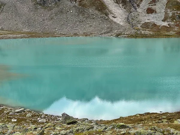 Jriseen Joeriseen Joriseen Groep Van Alpenmeren Gelegen Silvretta Alpen Bergketen — Stockfoto