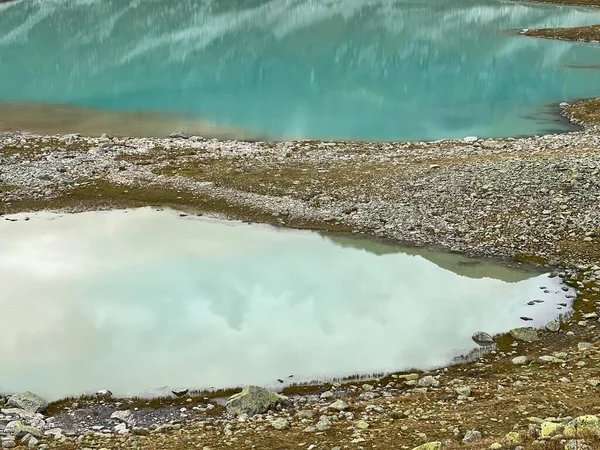 Jriseen Joeriseen Joriseen Groupe Lacs Alpins Situé Chaîne Montagnes Des — Photo