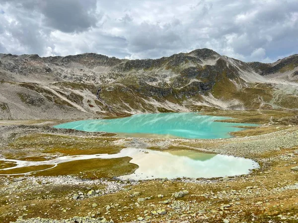 Jriseen Joeriseen Joriseen Grupo Lagos Alpinos Localizados Cordilheira Dos Alpes — Fotografia de Stock