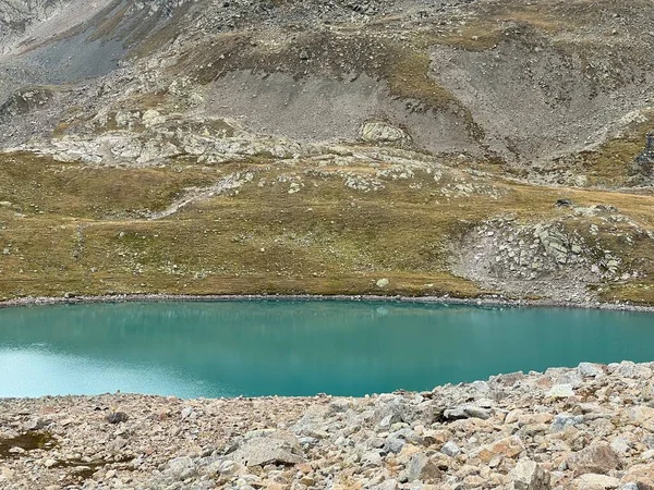 Jriseen Joeriseen Joriseen Grupo Lagos Alpinos Localizados Cordilheira Dos Alpes — Fotografia de Stock