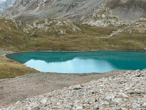 Jriseen Joeriseen Joriseen Grupo Lagos Alpinos Localizados Cordilheira Dos Alpes — Fotografia de Stock