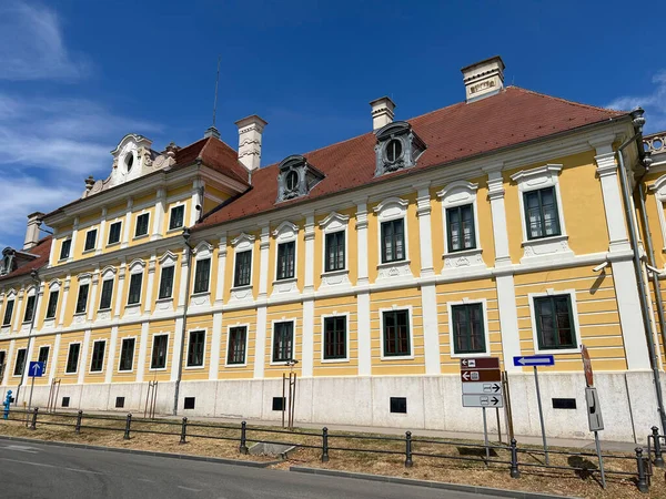 Palacio Barroco Eltz Manor Vukovar Eslavonia Croacia Schloss Eltz Vukovar — Foto de Stock
