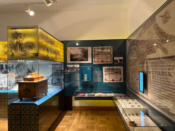 Stadtmuseum Vukovar Slawonien Kroatien Stadtmuseum Vukovar Slawonien Kroatien Oder Gradski — Stockfoto