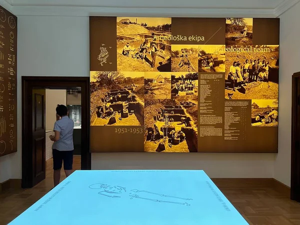 Gemeentemuseum Vukovar Slavonië Kroatië Stadtmuseum Vukovar Slawonien Kroatië Gradski Muzej — Stockfoto