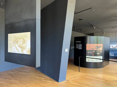 Vucedol, Vukovar arkeoloji sahasındaki Vucedol kültür müzesi - Hırvatistan (Muzej vucedolske kulture na arheoloskom lokalitetu Vucedol, Vukovar - Srijem, Hrvatska)