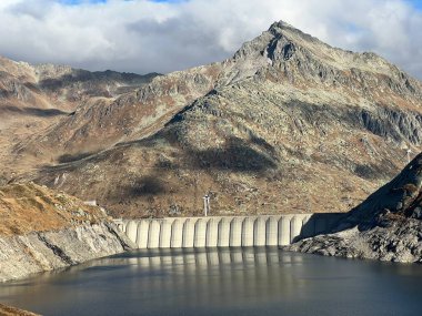Saint Gotthard Geçidi (Gotthard Geçidi), Airolo - Ticino Kantonu (Tessin), İsviçre (Schweiz)