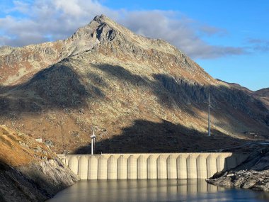 St. Gotthard Geçidi (Gotthard Geçidi), Airolo - Ticino Kantonu (Tessin), İsviçre (Schweiz)