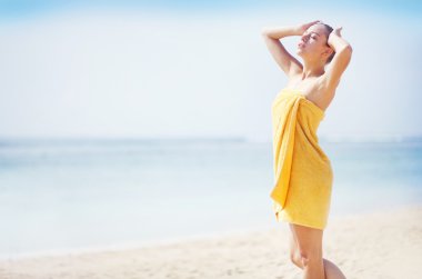 kadın beach spa bali üzerinde