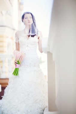 düğün günü. güzel genç gelin