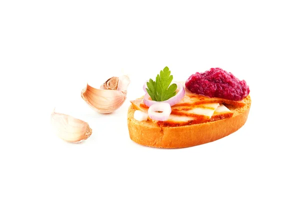 Tasty sandwiches — Stock Photo, Image
