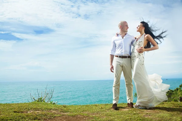 Matrimonio in spiaggia - bali — Foto Stock