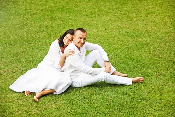 Casal adulto bonito — Fotografia de Stock