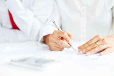 iki Ofis çalışanları birlikte yaratma