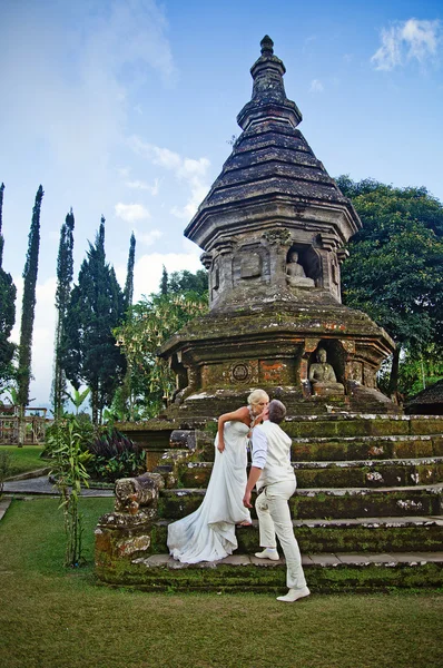 Bruiloft in bali — Stockfoto