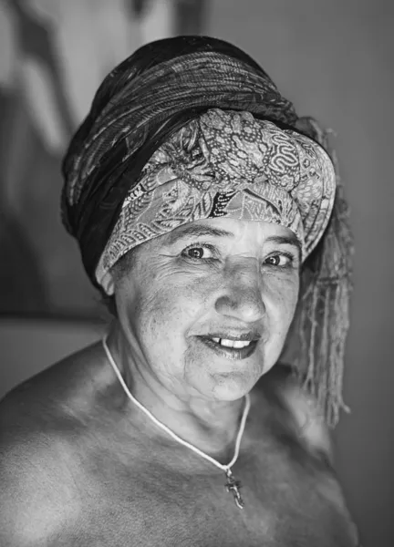 सुंदर बूढ़ी महिला चित्र — स्टॉक फ़ोटो, इमेज