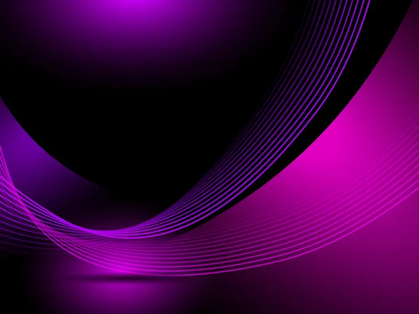 抽象的な背景が紫色ライン — ストックベクタ